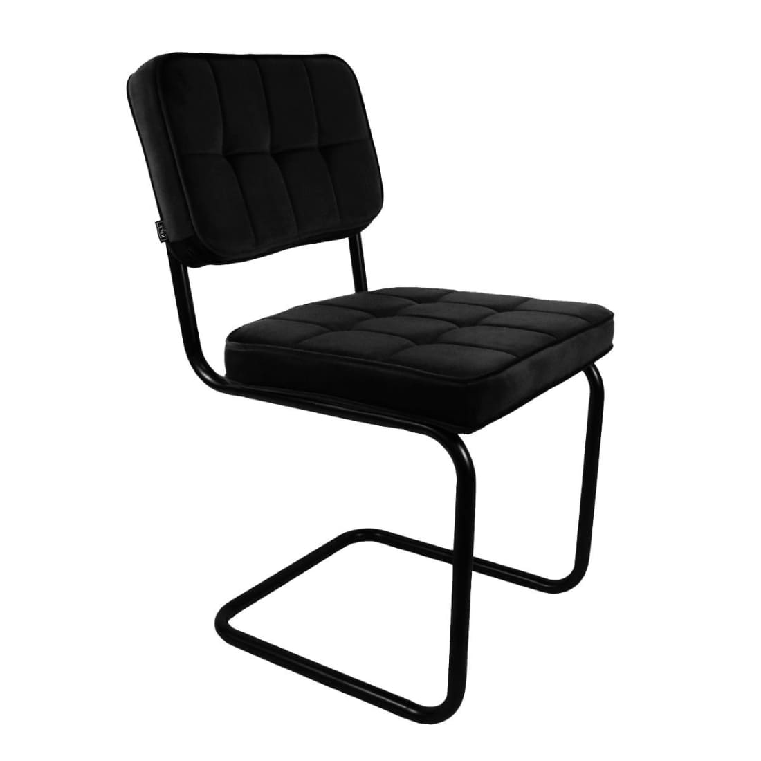 Kick eetkamerstoel Ivy - Zwart - Velvet eetkamerstoelen