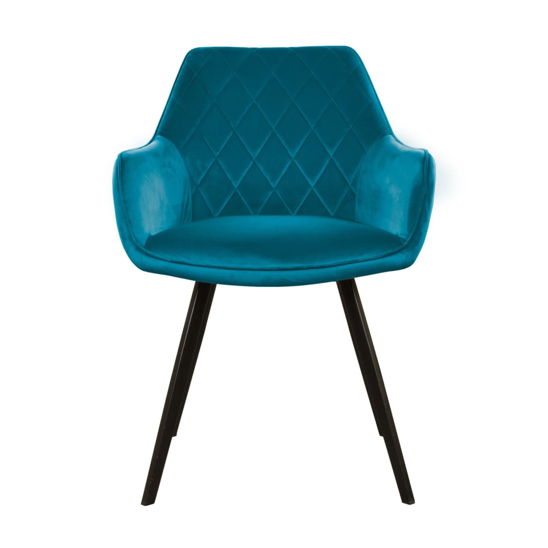 Kick eetkamerstoel Karl Velvet - Blauw - Velvet 