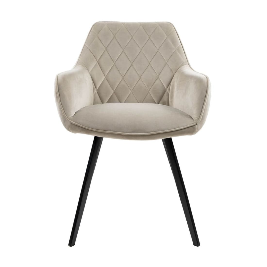 Kick eetkamerstoel Karl Velvet - Champagne - Velvet