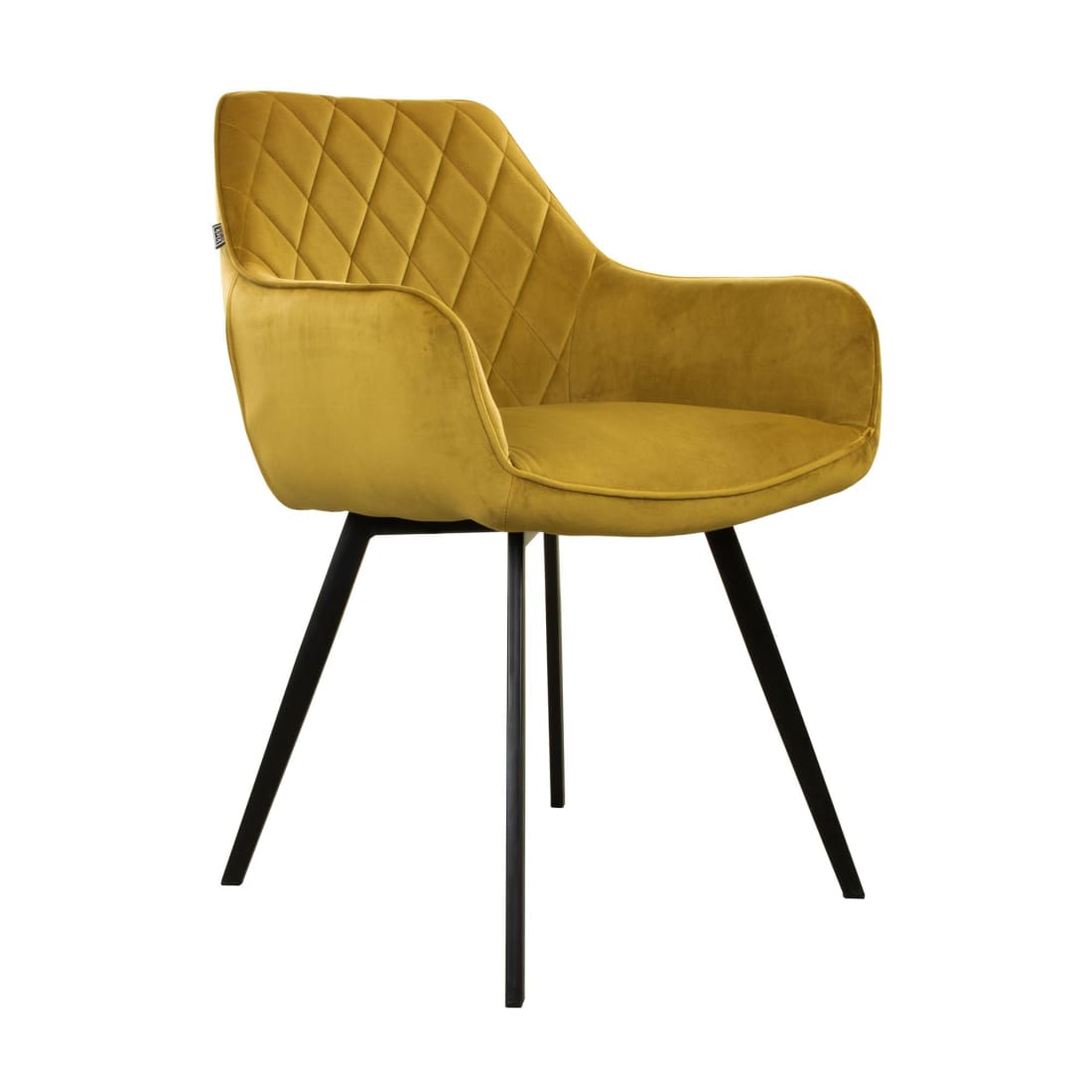 Kick eetkamerstoel Karl Velvet - Goud - Velvet 