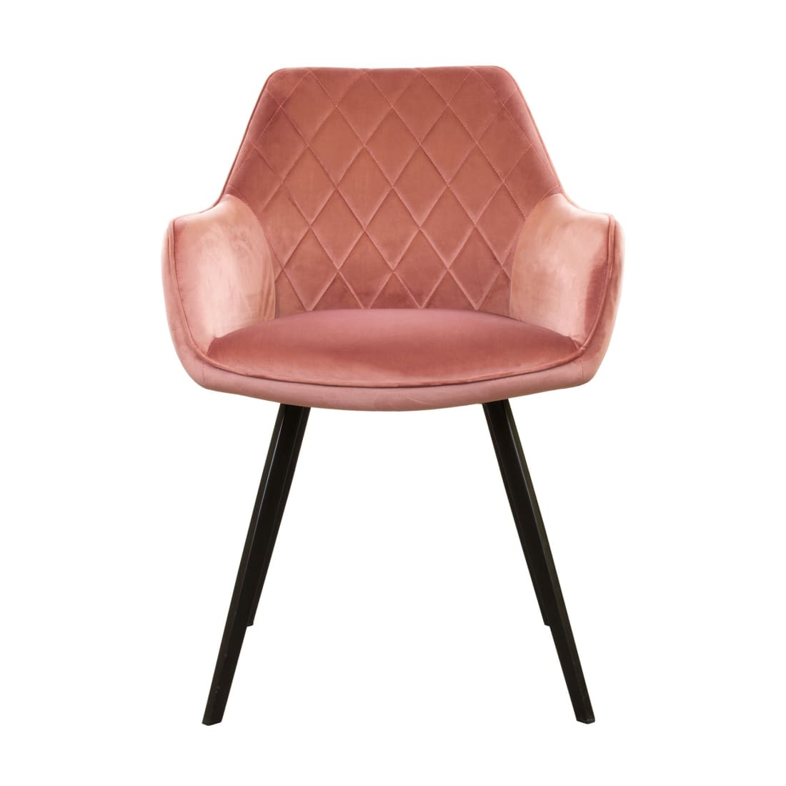 Kick eetkamerstoel Karl Velvet - Roze - Velvet 