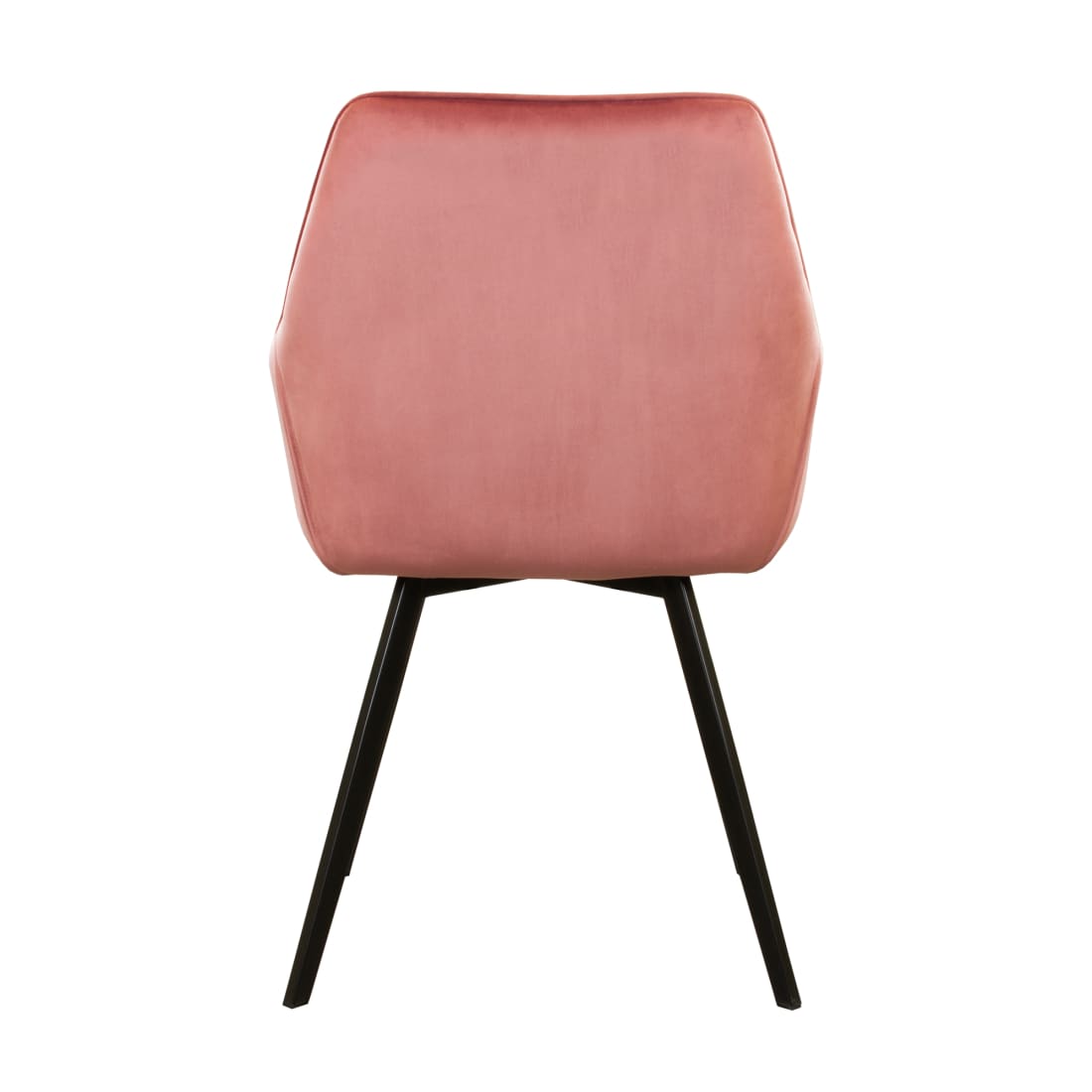 Kick eetkamerstoel Karl Velvet - Roze - Velvet 