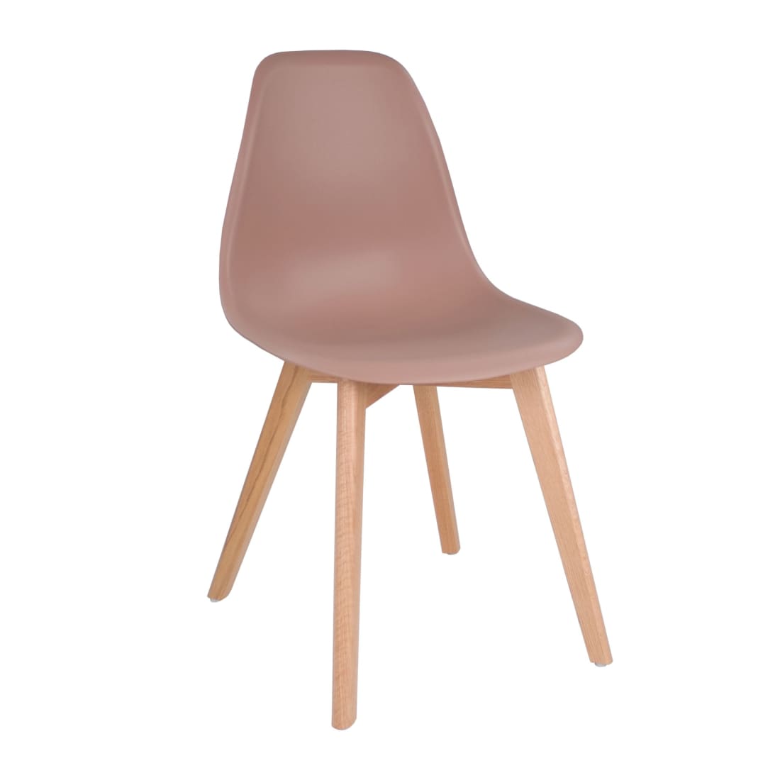 Kick Eetkamerstoel Yuna - Roze - Kunststof eetkamerstoelen