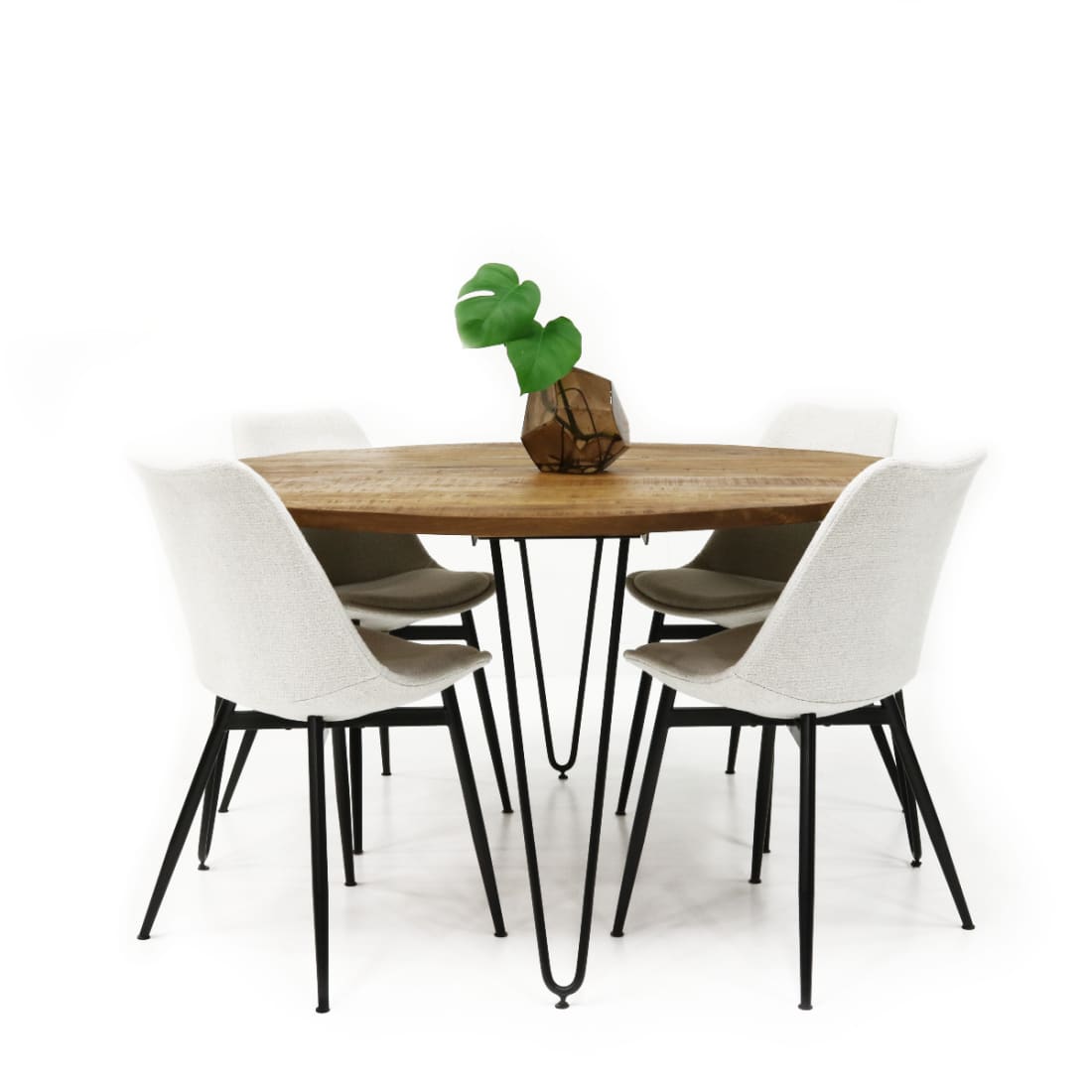 Kick Eetkamertafel Triangle Rond - 140 - Ronde 