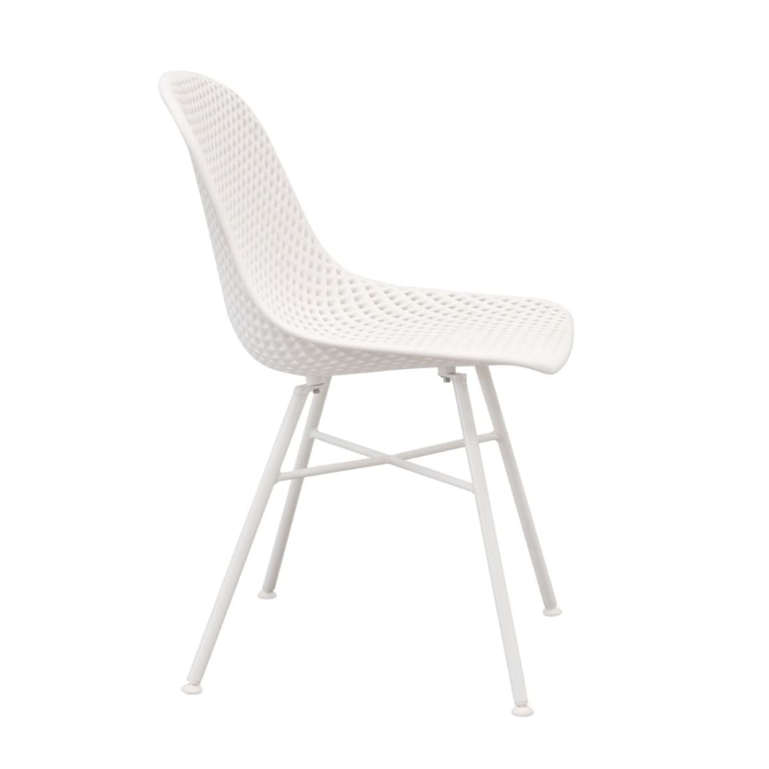 Kick Tuinstoel Sol - Wit - Eetkamerstoelen