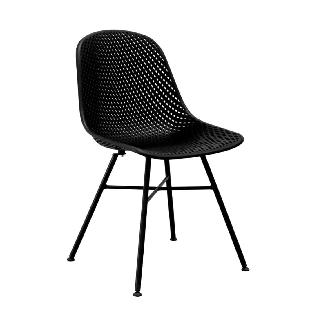 Kick Tuinstoel Sol - Zwart - Eetkamerstoelen
