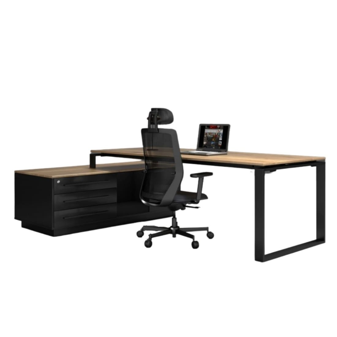L-Directiebureau Hudson Yards 224x180cm Links Halifax - 