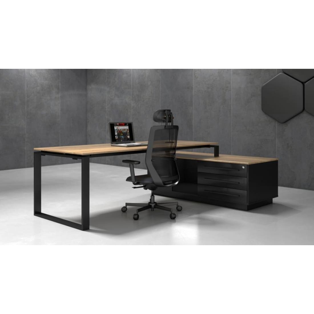 L-Directiebureau Hudson Yards 224x180cm Rechts Halifax - 