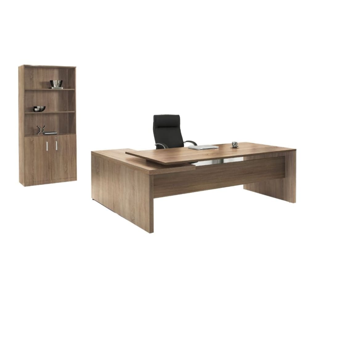 L-Directiebureau Zuidas 230x172cm Robson Eiken - 