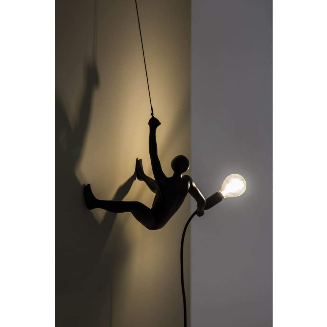 Lamp Zwart Climber - hanglamp