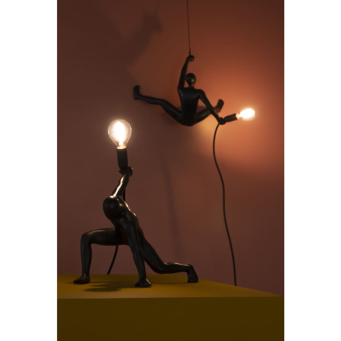 Lamp Zwart Dancer - tafellampen