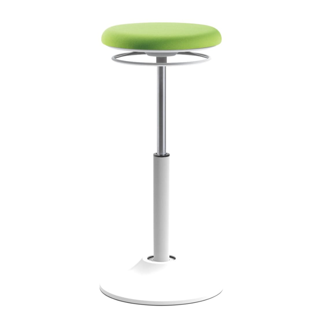 Mango Groen/Wit Stof 540-795mm gasveer voet - Zit-sta 