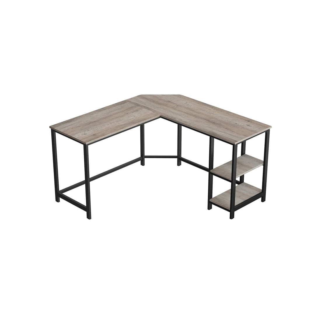 Mazazu- Laptoptafel - Computerbureau - Industrieel - Hout -