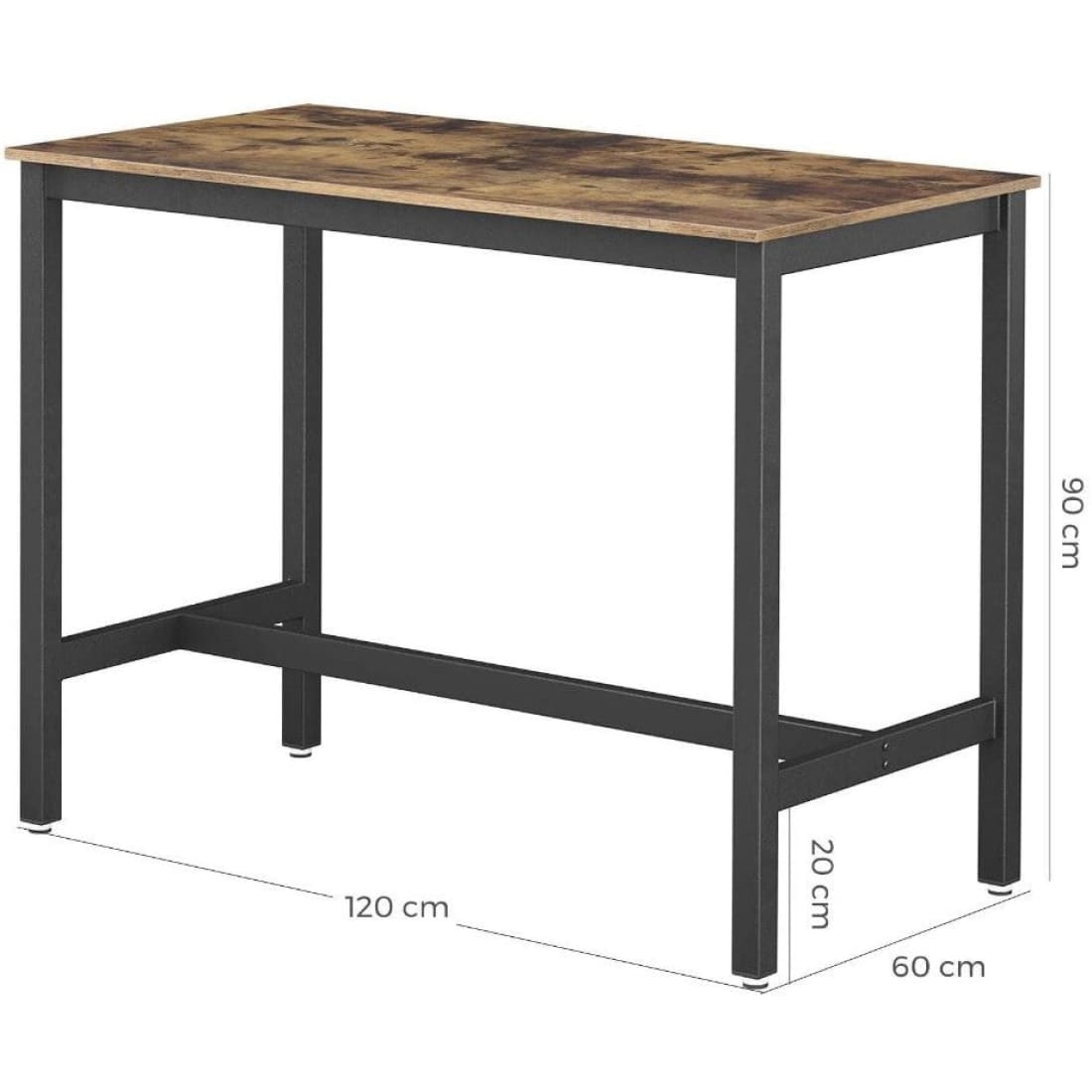 Mazuza - Bartafel - Keukentafel - Vintage -