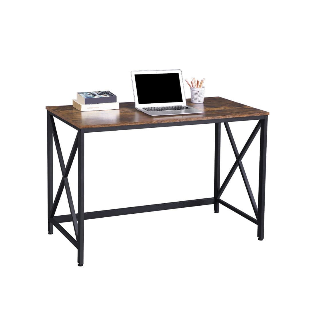 Mazuza - Bureau - Computertafel - Hout/Metaal - Industrieel