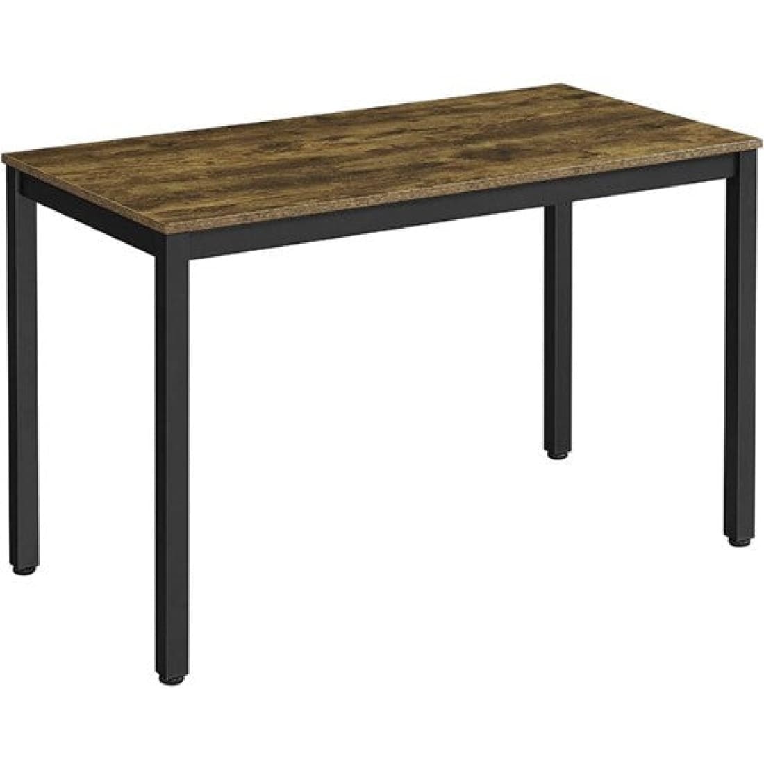 Mazuza - Bureau Tafel - Kantoor - Vintage - Bruin/Zwart -