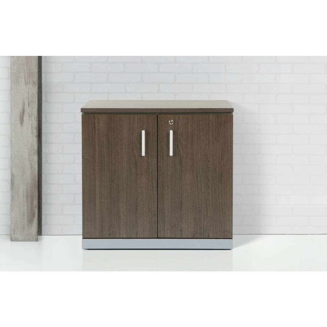 Modulaire Draaideurkast Antraciet Eiken 85 x 90 cm - 