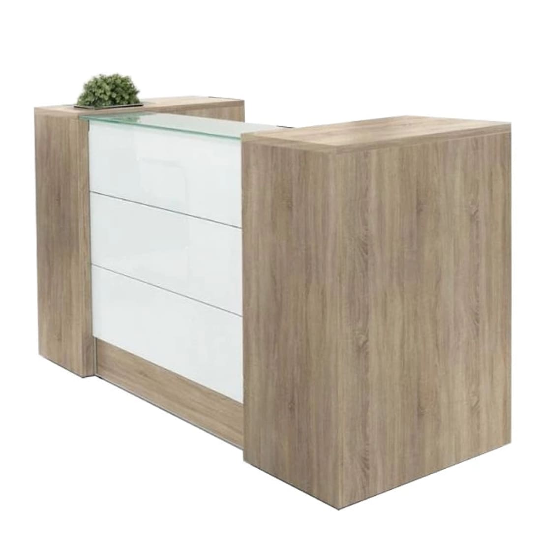 Ontvangstbalie Manage IT 188 cm - Robson Eiken - Receptie 