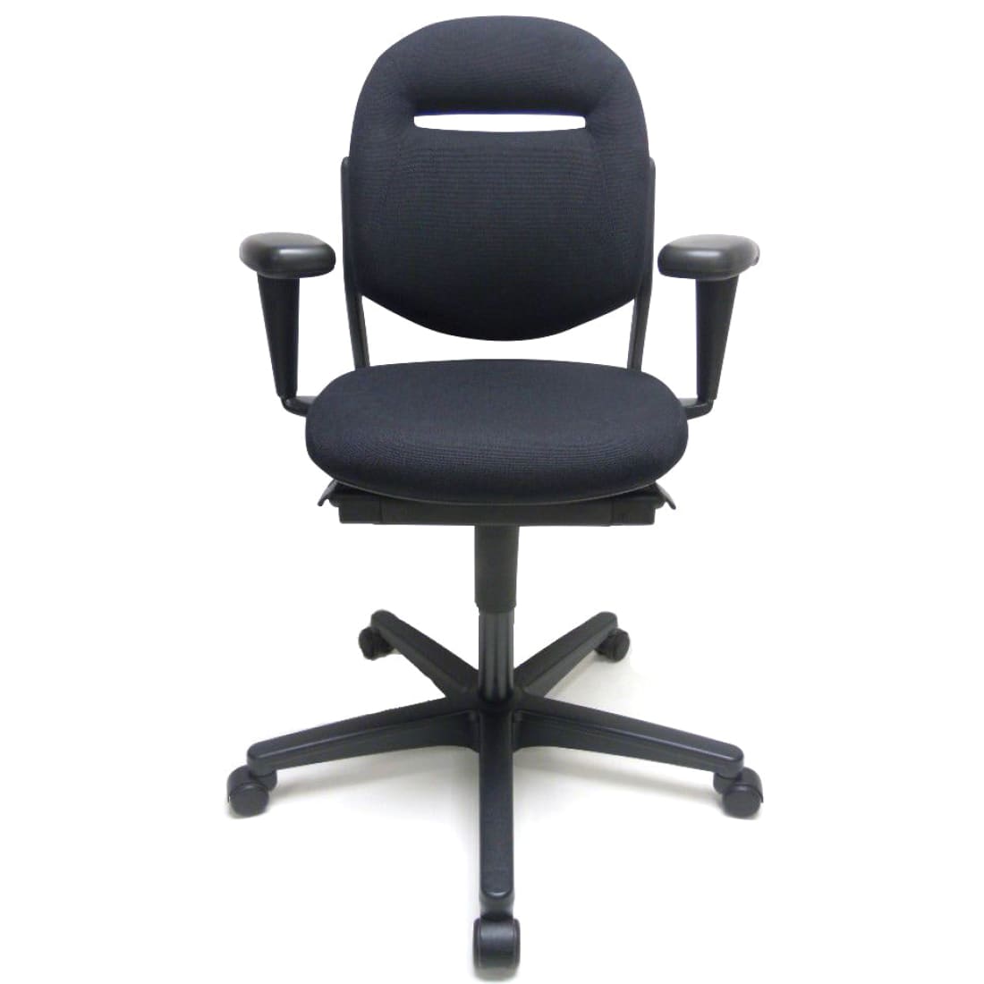 Refurbished Bureaustoel Ahrend 220 Zwart Ergonomisch Design
