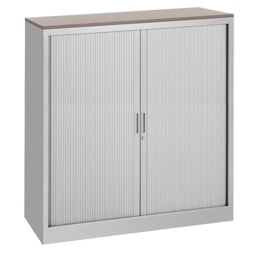 Roldeurkast New York 135 x 120 x 43 cm incl. 2 legborden -