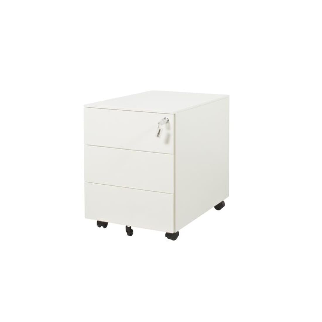 Schaffenburg Claudius Basic N wit verrijdbaar ladeblok 3 