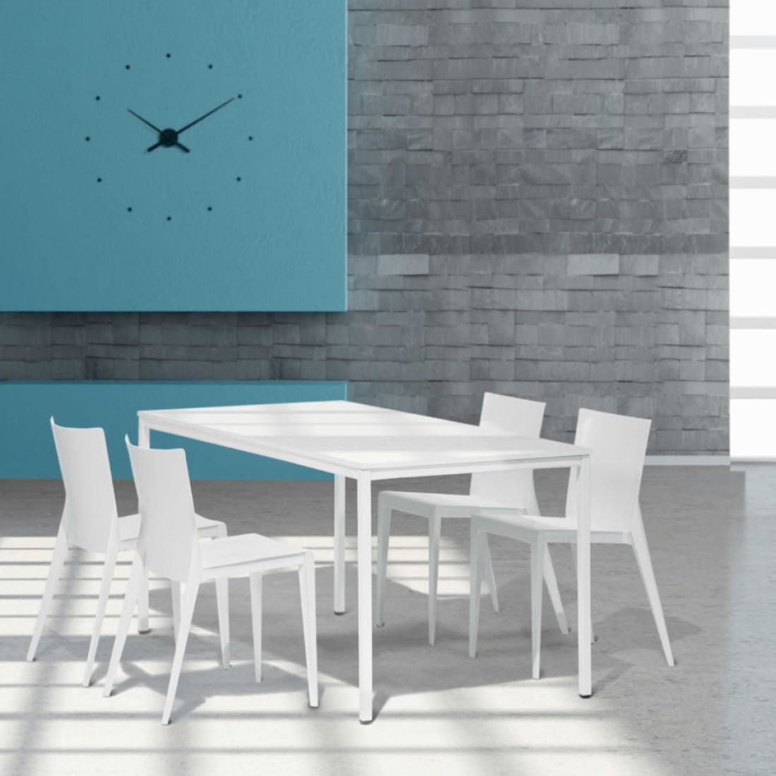 Schaffenburg Domino Basic Bureau / Tafel - Vaste Hoogte